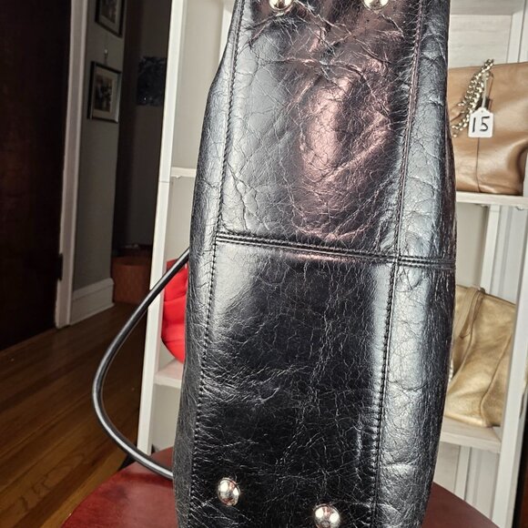 Hobo International Black Leather Handbag - Picture 11 of 12